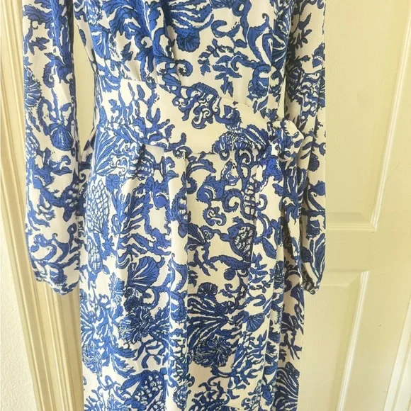NWT Lilly Pulitzer Sz 6 Olivine Dress, Deeper Coconut Ride with Me - Picture 10 of 12